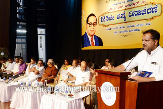 Ambedkar B.R. Ambedkar celebrated at Town Hall 1